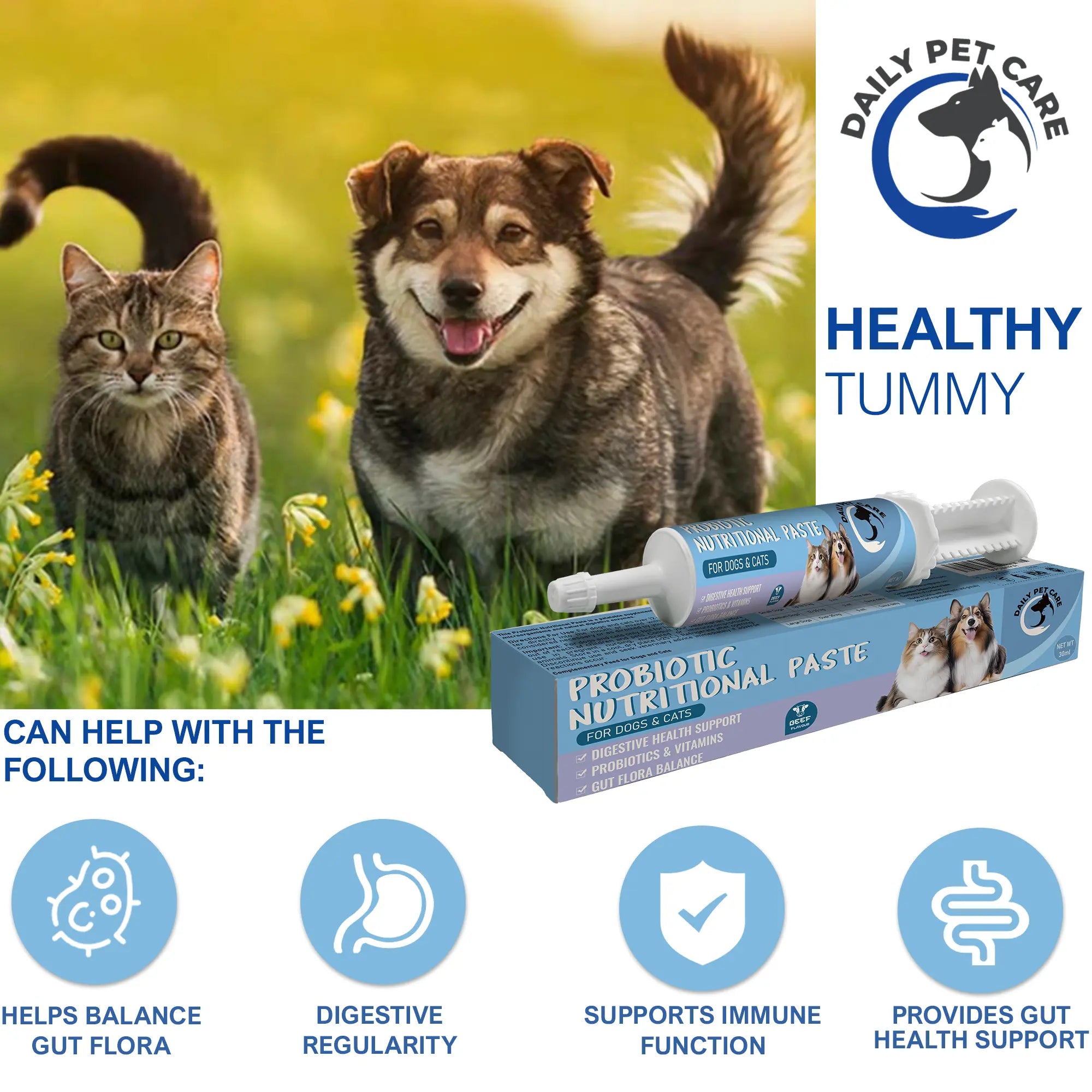 {{Product title}} for dogs and cats | Pet supplements UK | {{Shop name}}