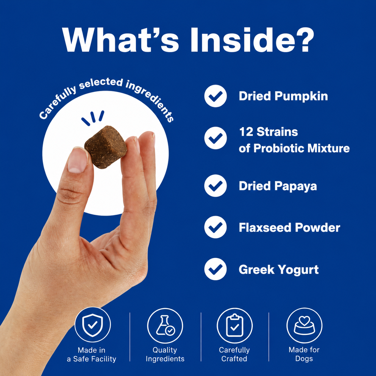Probiotics for Dogs UK – Digestive Support & Gut Health Soft Chews | 6 Billion CFU