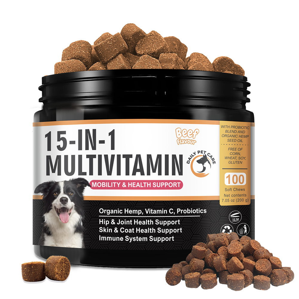 15-in-1 Multivitamin Chews for Dogs