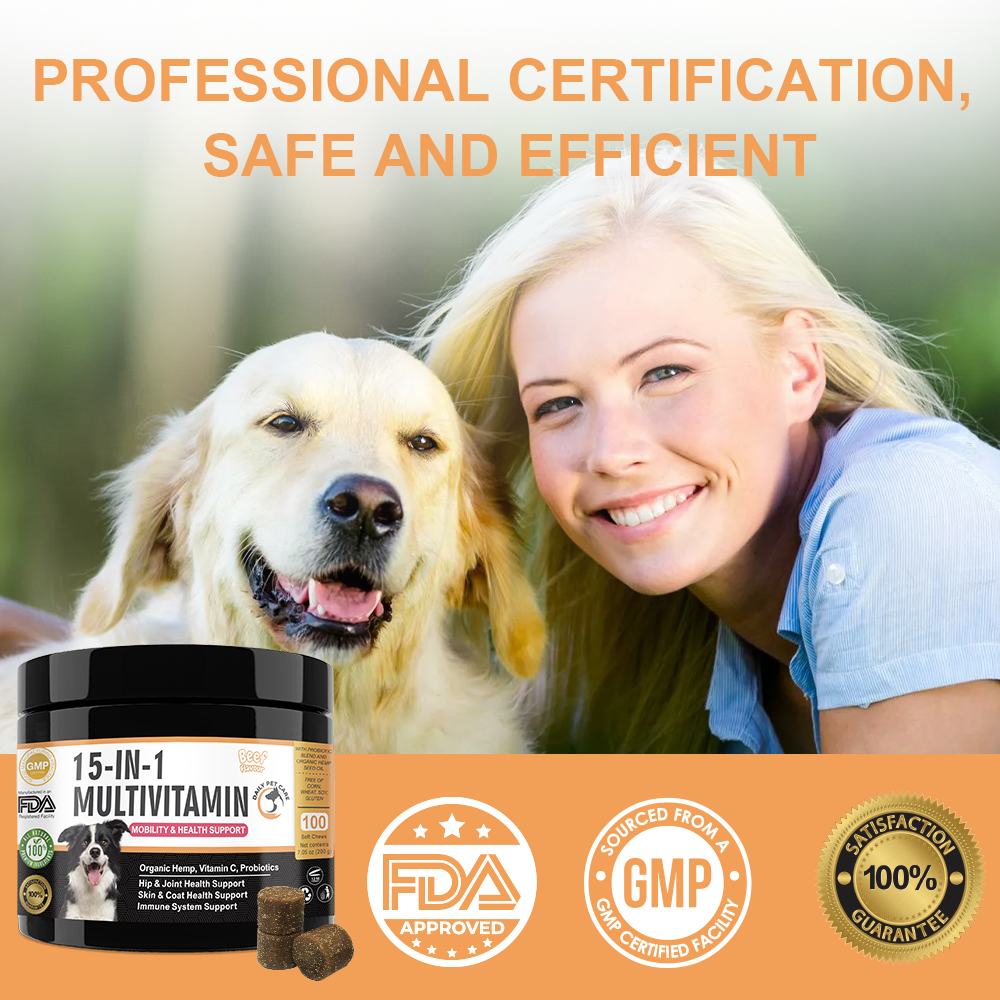 15-in-1 Multivitamin Chews for Dogs