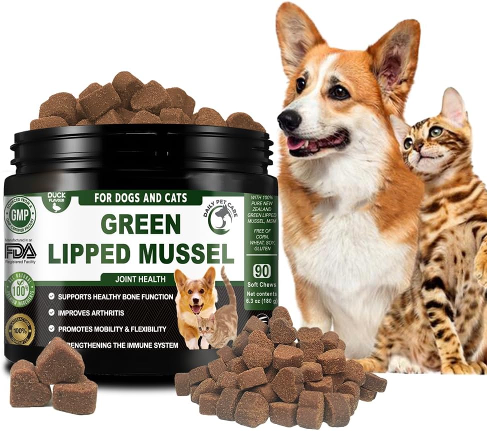 Green Lipped Mussel Chews for Dogs & Cats
