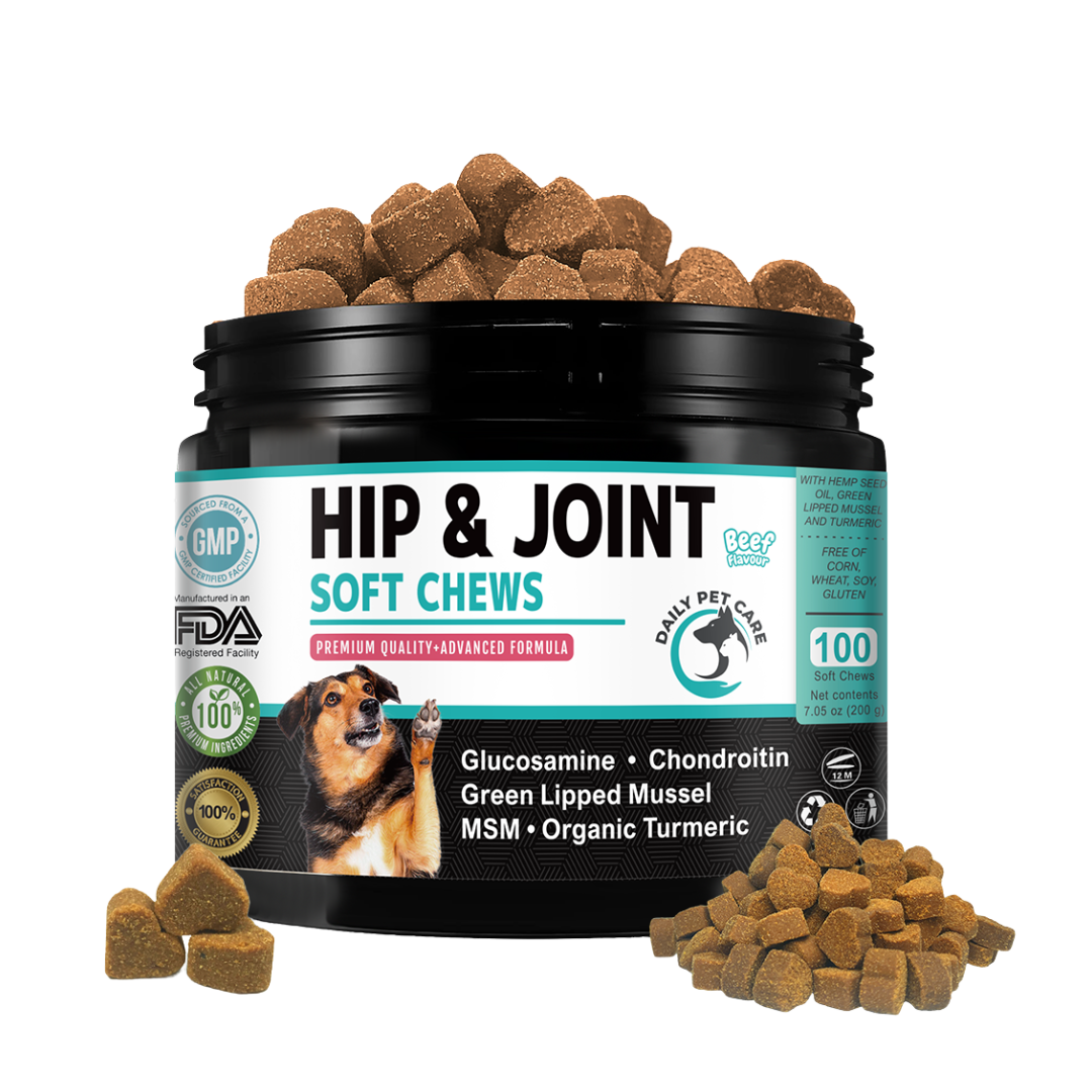 Hip and Joint Soft Chews Supplement for Dogs