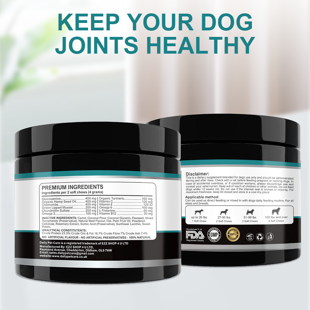 Joint Care Supplment for Senior Dogs - Beef Flavour