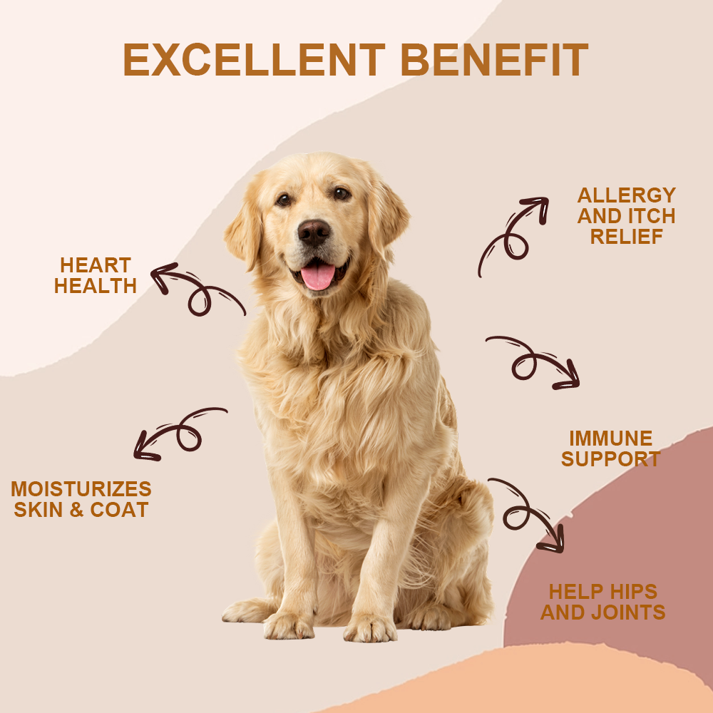 Omega 3, 6 & 9 Fish Oil Soft Chews for Dogs