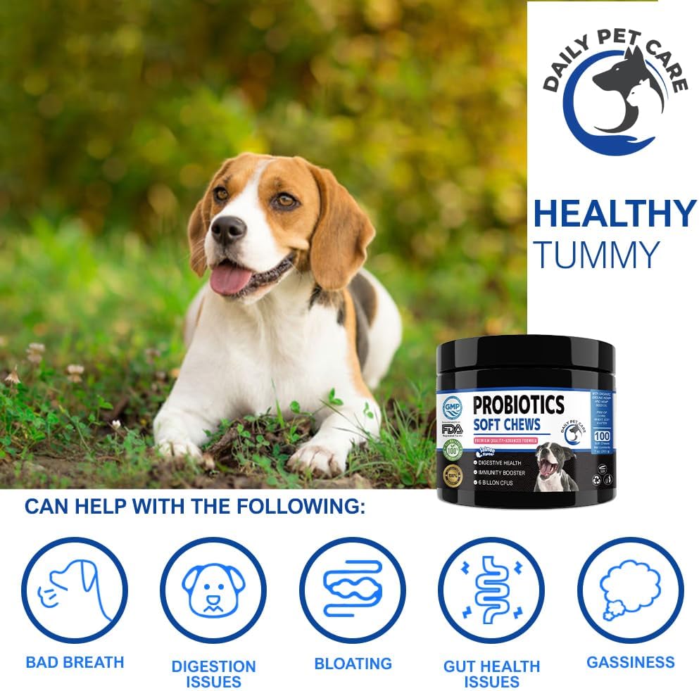 Probiotics Chews for Dogs – Salmon Flavour