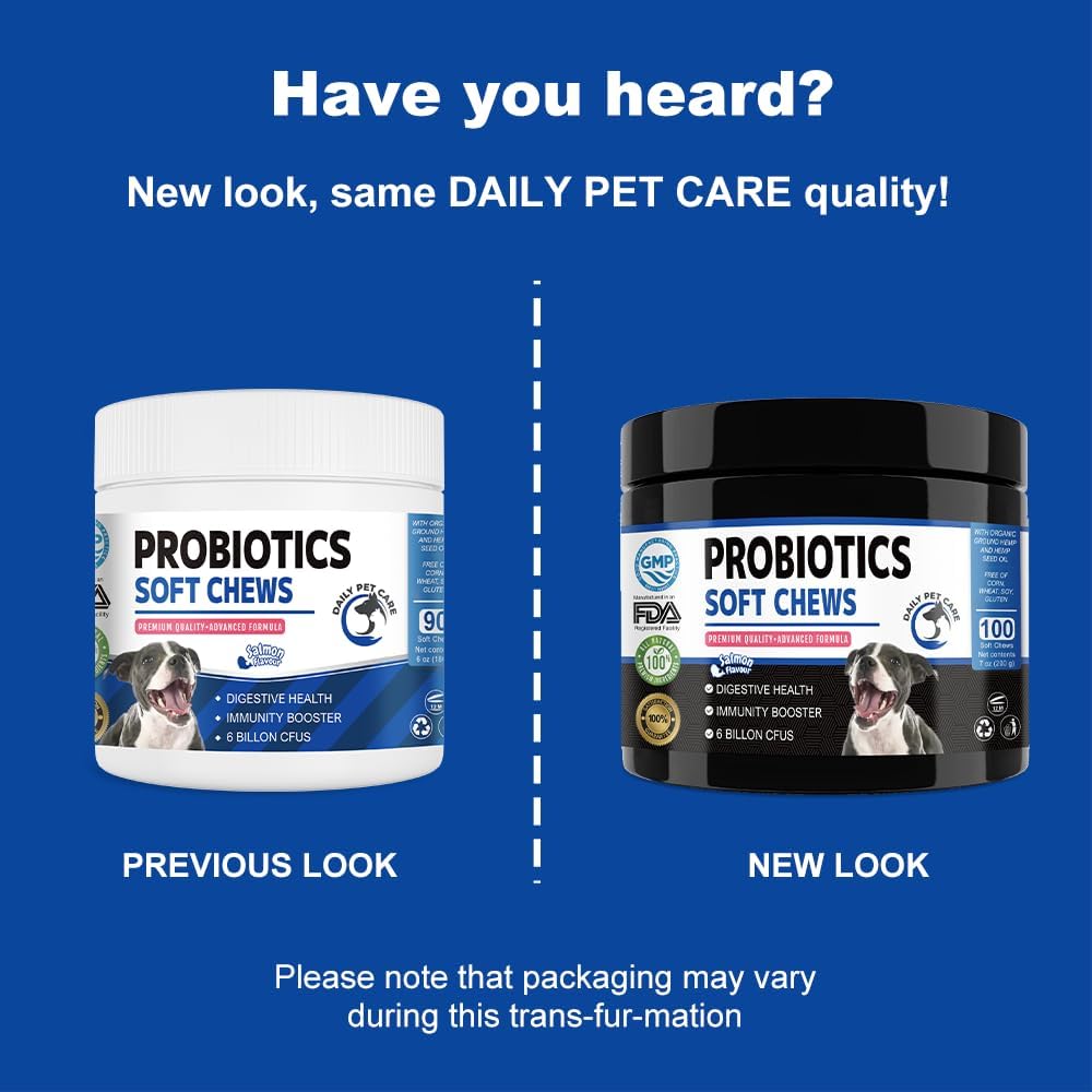 Probiotics Chews for Dogs – Salmon Flavour