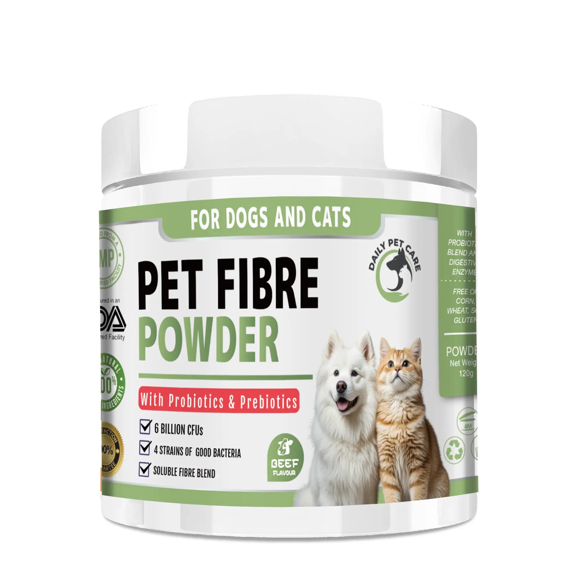 Dog and cat probiotic powder UK gut health and daily digestion support