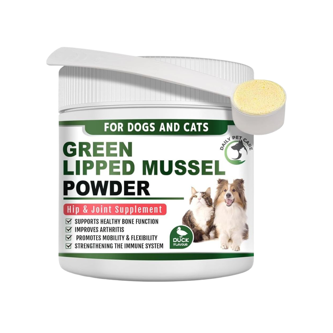 Green Lipped Mussel Powder for Dogs & Cats