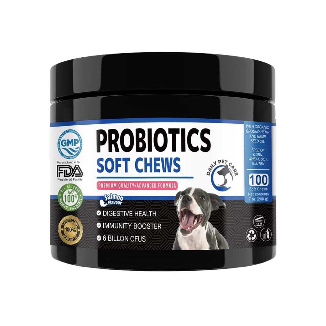 Probiotics Chews for Dogs – Salmon Flavour